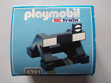 4391 PLAYMOBIL TRAIN RC : Rail heurtoir / fin de voie / butoir   (V.2 de 1997..)