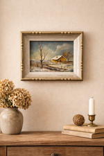 Peinture ancienne sur panneau