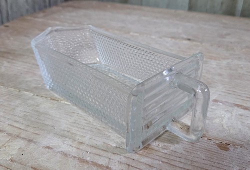 Ancien petit tiroir - , verre