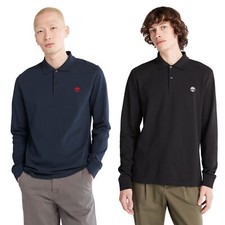 Timberland Polo en Piqué 'Millers River' pour Homme - Manches Longues
