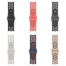 GENUINE APPLE WATCH NIKE SPORT BAND 49mm 46mm 45mm 42mm 41mm LATEST 2025 COLOURS