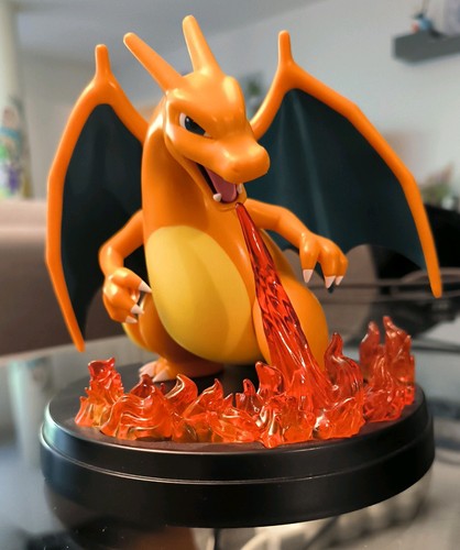 Figurine dracaufeu presentoir - figurine, (presentoir