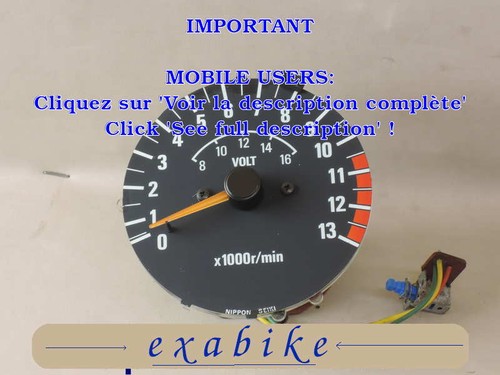 Compte tours pour - pour, kawasaki