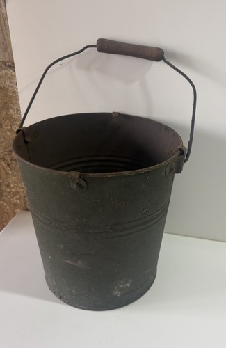 Ancien petit seau - seau, métal