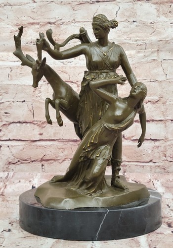 Sculpture bronze fait main - en,