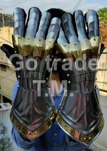 Anciens gantelets chevalier - anciens,