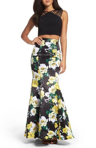 New xscape floral - xscape, satin