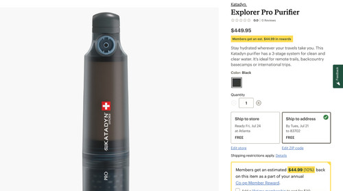 Katadyn explorer pro - explorer, purifier