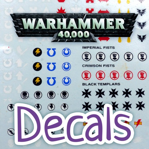 Transfer decal decalco - decalco, 40k