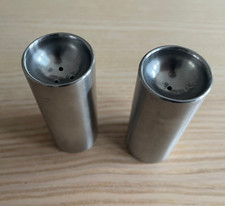 Stelton Arne Jacobsen Salt & Pepper Set - Cylinda-Line Stainless Steel