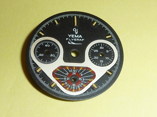 Cadran montre chronographe - de,
