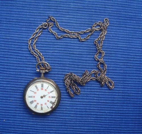 Montre gousset col chaine - montre,