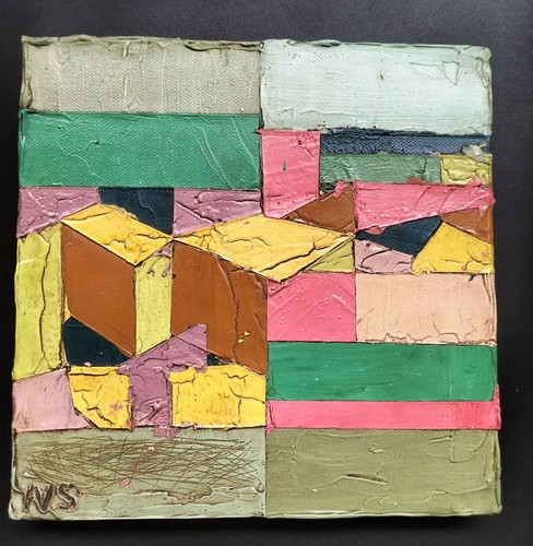 Tableau abstrait contemporain
