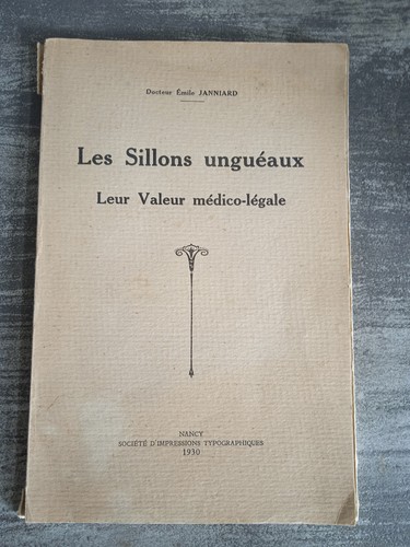 Les sillons ungueaux - sillons, ungueaux,
