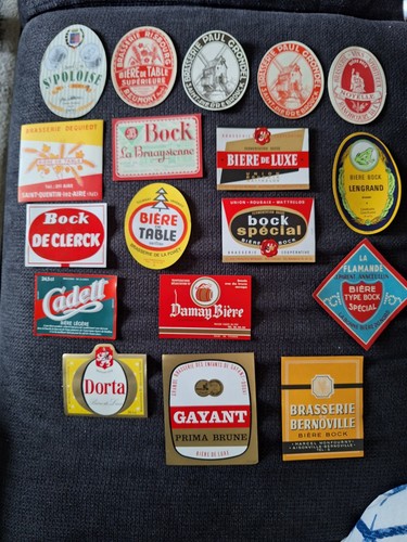 étiquettes bière - de,