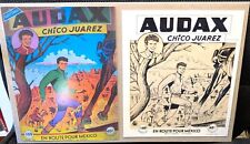 Superbe Planche original de couverture AUDAX Chico Juarez Bob Dan série Artima