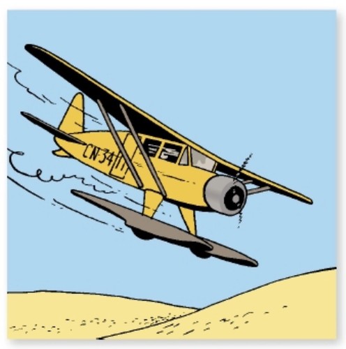 Moulinsart tintin toile sur - -,