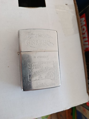 Briquet zippo creeks made usa - briquet,