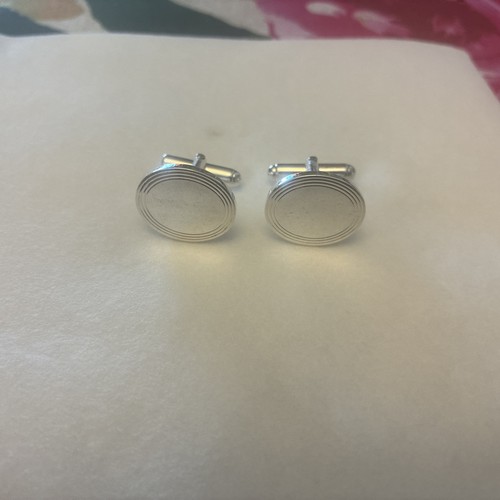 Tiffany cufflinks oval - co.,