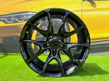 4 X 20 Pouces 5X127 Roues Noires: Compatible Avec Jeep Cherokee Dodge Durango