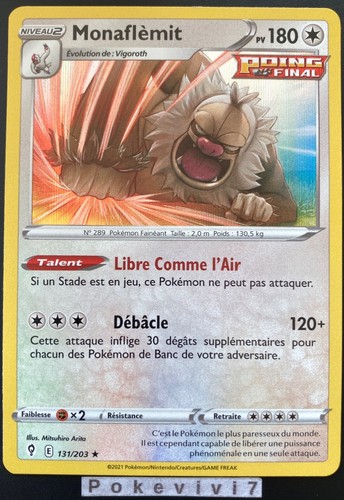 Carte pokemon monaflemit - pokemon,