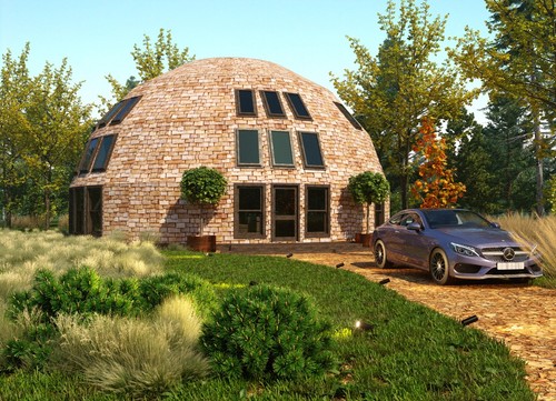 Moon house diam - moon, 45'