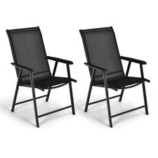 Lot de 2 Chaises Pliantes de