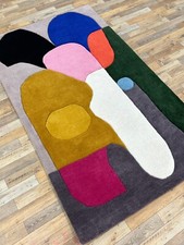 Tapis tapis en laine touffeté