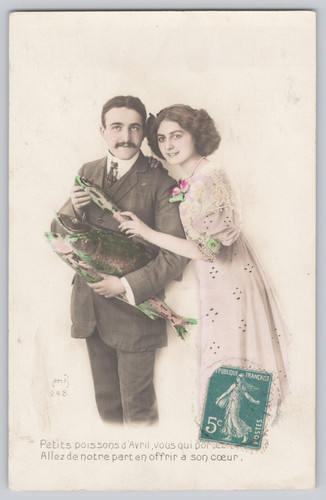 French poisson avril - french, d