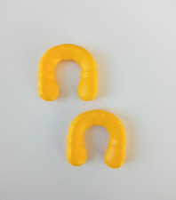 Fisher Price Little People vintage, lot 2 gilets 'U Life Preserver' FPT606 jaune