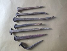 anciens clous de charpente en fer forgé