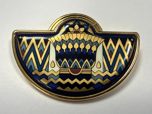 Broche émaillé frey wille - frey, en