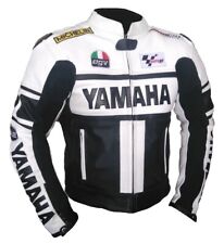 YAMAHA Hommes Veste en Cuir de