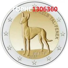 2 X MALTE COMMÉMORATIVE 2026