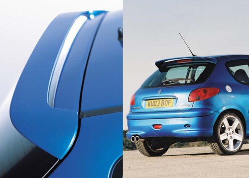 Peugeot 206 aileron becquet - peugeot,