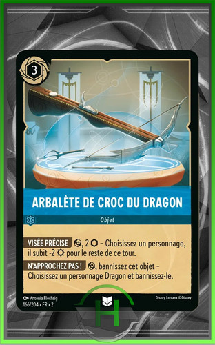 Arbalète croc dragon - arbalète, du