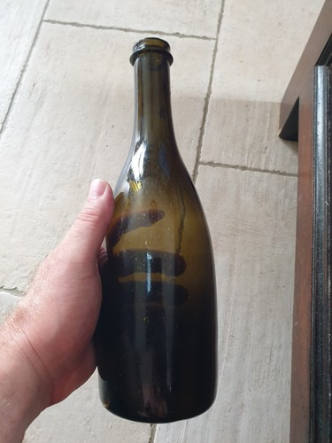 Bouteille ancienne verre - bouteille,