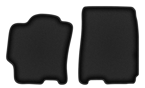 Tapis avant velours noirs