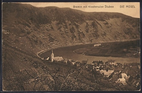 Carte postale brême vue - postale, brême,