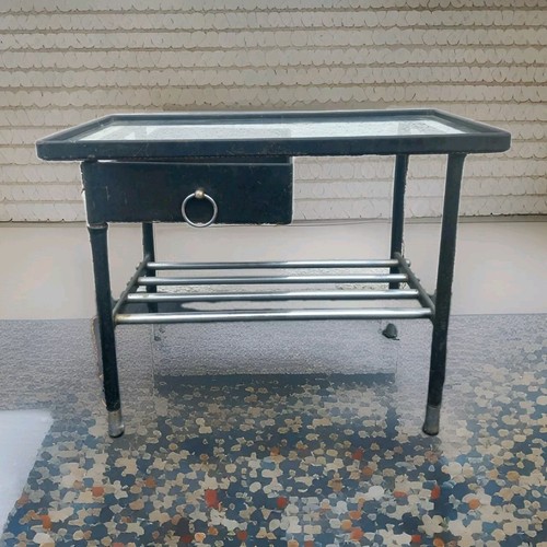 Table cuir jacques - table,