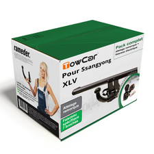 Attelage pour Ssangyong XLV 16- Amovible TowCar + Faisceau spécifique 7 broches