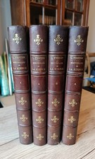 livres anciens.LOUIS FIGUIER. LES MERVEILLES DE LA SCIENCE.1867/70. 4 VOLCOMPLET