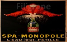 SPA MONOPOLE EAU Rfyi-POSTER HQ 40x60cm d'une AFFICHE VINTAGE