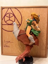 Broken Statue Figure Comic Book Loisel Quest Bird of Time Fariboles Broken Fur