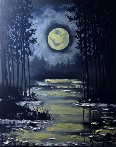 Tableau original moon - tableau,