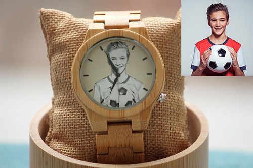 Personalized wooden photo - personalized,