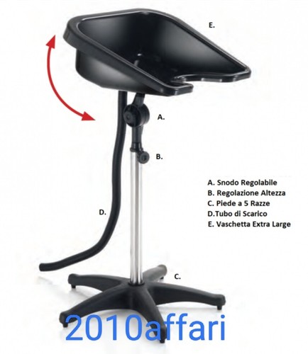 Lave tête portable - portable, réglable