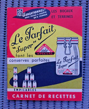 Carnet de Recettes Le Parfait