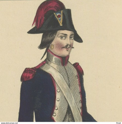 Costume militaire 1797 1ère - costume,