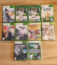 Lot de 10 jeux / Xbox 360 /